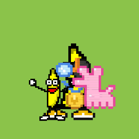 Custom dancing banana — a custom dancing banana meme GIF by [DJCOOKIE]🔰