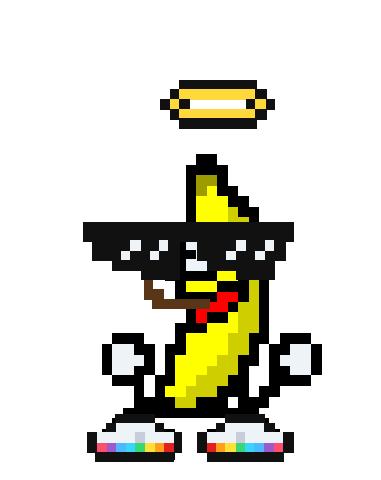 Custom dancing banana — a custom dancing banana by viv