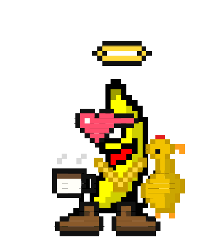 Custom dancing banana — a custom dancing banana sticker by Temper Tantra