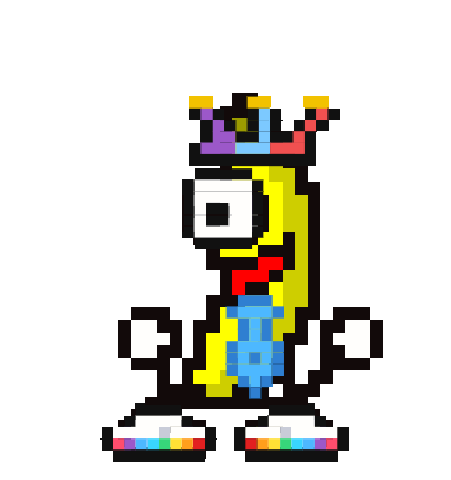 Custom dancing banana — a custom dancing banana sticker by hampurrget
