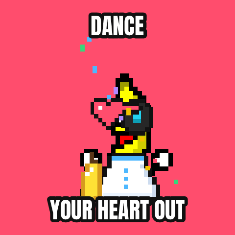 Dance Your heart out — a custom dancing banana by Horse lover