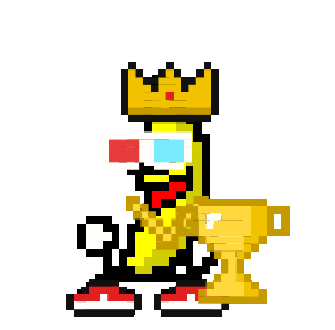 King banana — a custom dancing banana by a banana fan
